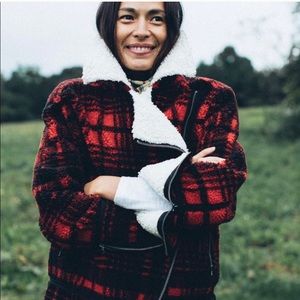 Faherty Montana Sherpa Moto Coat